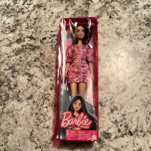 Barbie Black Hair and Flower Dress NEW